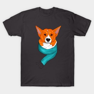 Winter Corgi T-Shirt